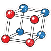 Thumbnail 1 of STEM Стикер, Природни науки - Химия, комплект H5, 50 cm, стикер 2
