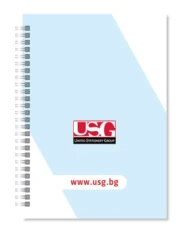 Thumbnail 1 of USG Тетрадка с рекламна визия