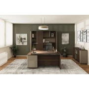 Thumbnail 4 of Шкаф RFG Lisabon, 1200 х 400 х 800 mm, ПДЧ, тъмен дъб и сиво