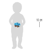 Thumbnail 5 of Small Foot Полицейска кола, дървена, 13 x 7 x 10 cm