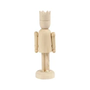 Thumbnail 1 of Creativ Company Фигура човече за декорация, с корона, 13 cm