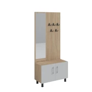 Thumbnail 3 of Врата за портманто RFG, 400 х 18 х 420 mm, ЛПДЧ, сива, 2 броя в комплект