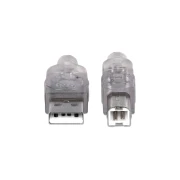 Thumbnail 2 of Кабел Manhattan, USB 2.0 A Male/USB 2.0 B Male, 5 m, USB Type A, USB Type B