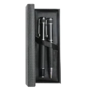 Thumbnail 2 of Office 1 Комплект химикалка и ролер Knit, метални, черни
