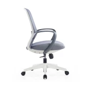 Thumbnail 3 of Офис стол RFG Egg W, дамаска и меш, полиамидна основа, до 130 kg, сив