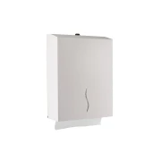 Thumbnail 1 of Диспенсър за кърпи за ръце Dayco, със Z-сгъвка, 27 х 10 х 21 cm, бял, за 200 кърпи