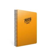 Thumbnail 2 of Gipta Тетрадка Punto, А5, бяла хартия, широки редове, PP корица, със спирала, 60 листа