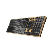 Thumbnail 4 of Клавиатура Genius Slimstar 7250BT, безжична, AI Copilot, Bluetooth/USB, 12 бързи бутона, AAA, дървесна