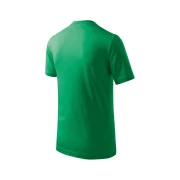 Thumbnail 3 of Malfini Детска тениска Basic 138, размер 146 cm, възраст 10 години, зелена