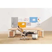 Thumbnail 11 of Rocada Бяла дъска Skin Duo, магнитна, 100 x 200 cm, 2 модула