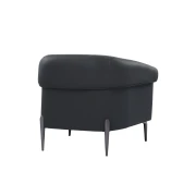 Thumbnail 5 of Фотьойл RFG Megan, екокожа, метална основа, черен