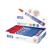 Thumbnail 2 of Milan Перманентен маркер, объл, червен