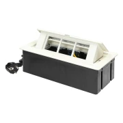 Thumbnail 2 of Мебелна кутия Orno, за вграждане, 3хM45, бяла