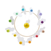 Thumbnail 3 of Small Foot Въртележка Дъга, дървена, 31 х 24 cm