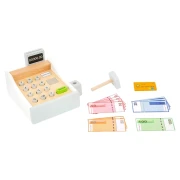 Thumbnail 2 of Small Foot Касов апарат, с пари, детски, дървен, 14 х 16 х 10 cm