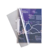 Thumbnail 8 of Durable Папка Clear View, PP, с джоб на корицата и перфорация
