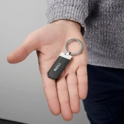 Thumbnail 4 of Hugo Boss Ключодържател Classic Grained, черен