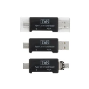 Thumbnail 3 of Четец за карти TNB 3 в 1, USB Type-C, PC/Mac/Linux, черен, 2