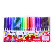 Thumbnail 2 of Foska Флумастери, 24 цвята