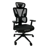 Thumbnail 6 of Геймърски стол RFG Strike, дамаска и меш, Multi-function механизъм, метална основа, до 130 kg, черен