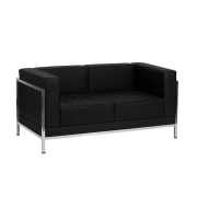 Thumbnail 9 of Диван RFG Neo, двуместен, екокожа, метална основа, 1450 х 720 х 700 mm, черен