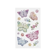 Thumbnail 3 of Creativ Company Стикери Пеперуди, диамантени, 10 х 16 cm, 1 лист