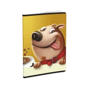 Thumbnail 8 of Тетрадка, A5, широки редове, офсетова хартия, мека корица, 20 листа