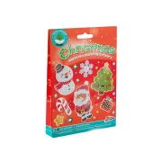 Thumbnail 2 of Moxy Стикери за рисуване с мъниста, коледни, 12 броя