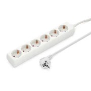 Thumbnail 1 of Разклонител, 6 гнезда, 1.5 m кабел