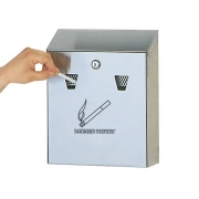 Thumbnail 2 of Стенен пепелник Rubbermaid, сив, 25.4 x 7.6 x 31.8 cm