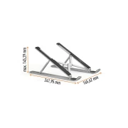 Thumbnail 4 of Поставка за лаптоп Durable Fold, сребриста