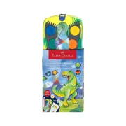 Thumbnail 3 of Faber-Castell Акварелни бои Динозавър Connector, 12 цвята