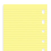 Thumbnail 3 of Filofax Пълнител за органайзер Pocket, на редове, жълт