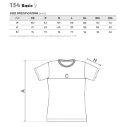 Thumbnail 6 of Malfini Детска тениска Basic 138, размер 122 cm, възраст 6 години, оранжева
