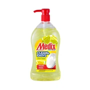 Thumbnail 1 of Препарат за миене на съдове Medix Clean & Easy, с помпа, жълт, 800 ml