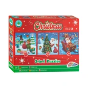 Thumbnail 2 of Moxy Пъзел, с коледни мотиви, 3 в 1, 17 х 17 cm, 9, 12 и 16 части