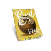 Thumbnail 7 of Тетрадка, A5, малки квадратчета 5 x 5 mm, офсетова хартия, мека корица, 20 листа