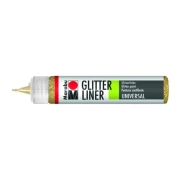 Thumbnail 1 of Marabu Контур за текстил Glitter Liner, № 584, 25 ml
