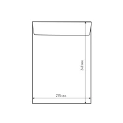 Thumbnail 1 of Airpoc Плик с въздушни мехурчета E/15, 275 x 240 mm, със самозалепваща лента, бял