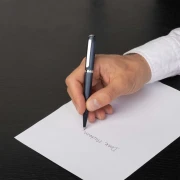 Thumbnail 4 of Hugo Boss Химикалка Contour Brushed, в кутия, тъмносиня