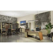 Thumbnail 5 of Ниска маса RFG Elmaz, 1200 х 600 х 450 mm, правоъгълен плот, ПДЧ 25 mm, австралийски дъб и сиво