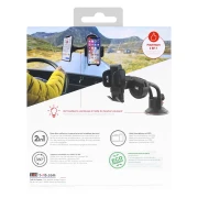 Thumbnail 3 of Поставка за телефон TNB, двойна, въртяща се на 360 градуса, 7'', черна