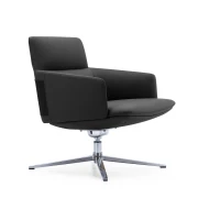 Thumbnail 6 of Кресло RFG Ray, екокожа, основа хром, черно
