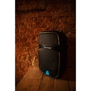 Thumbnail 2 of Тонколона Blaupunkt PA12, караоке, с Bluetooth, FM радио, USB/SD/AUX, 650 W, с 1 кабелен микрофон, черна