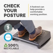 Thumbnail 6 of Fellowes Поставка за крака Breyta, черна