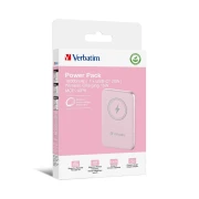 Thumbnail 2 of Външна батерия Verbatim Charge 'n' Go, магнитна, 10000 mAh, USB Type-C, розова