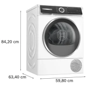 Thumbnail 3 of Сушилня Bosch WQH245B4BY, с термопомпа, серия 6, 9 kg
