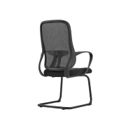 Thumbnail 3 of Посетителски стол RFG Mojito M, дамаска и меш, метална основа, до 120 kg, черен