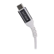Thumbnail 3 of Кабел TNB, USB Type-C към USB Type-C, 2 m, 100 W, бял