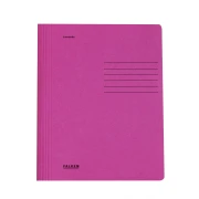 Thumbnail 1 of Falken Папка, картонена, с машинка, розова